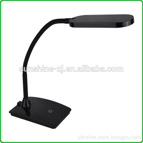 Flexible Touch Sensor LED Desk Lamp With USB